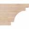 Ekena Millwork Mediterranean Rough Sawn Rafter Tail, Douglas Fir, 4"W x 12"H x 16"L RFT04X12X16MED00RDF - alternate 4